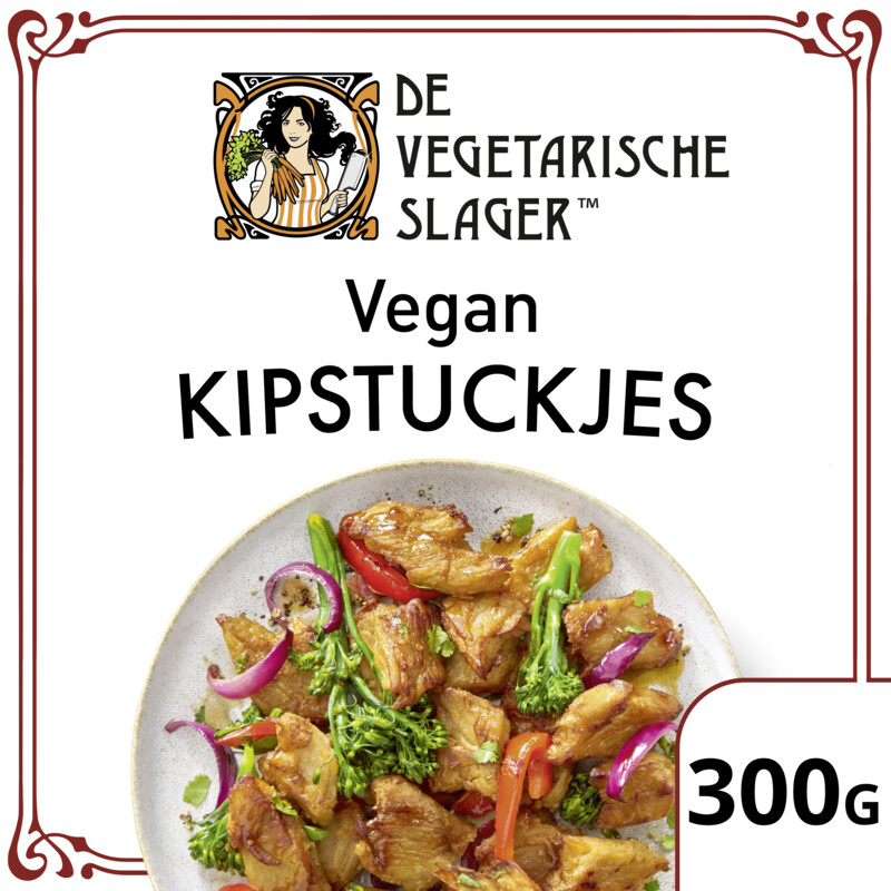 Een afbeelding van Vegetarische Slager Vegan kipstuckjes XL