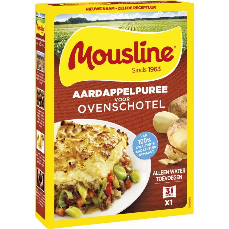 Een afbeelding van Mousline Aardappelpuree voor ovenschotel