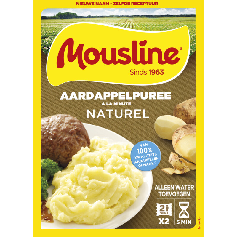 Een afbeelding van Mousline Aardappelpuree naturel