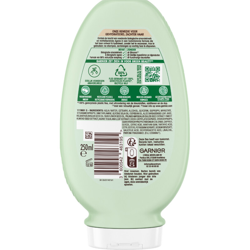 Een afbeelding van Loving Blends Voedende amandelmelk conditioner