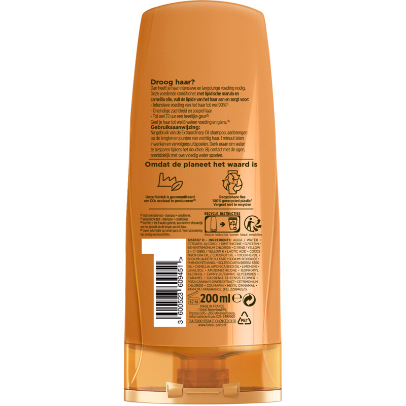 Een afbeelding van L'Oréal Paris Elvive Extraordinary oil voedende conditioner