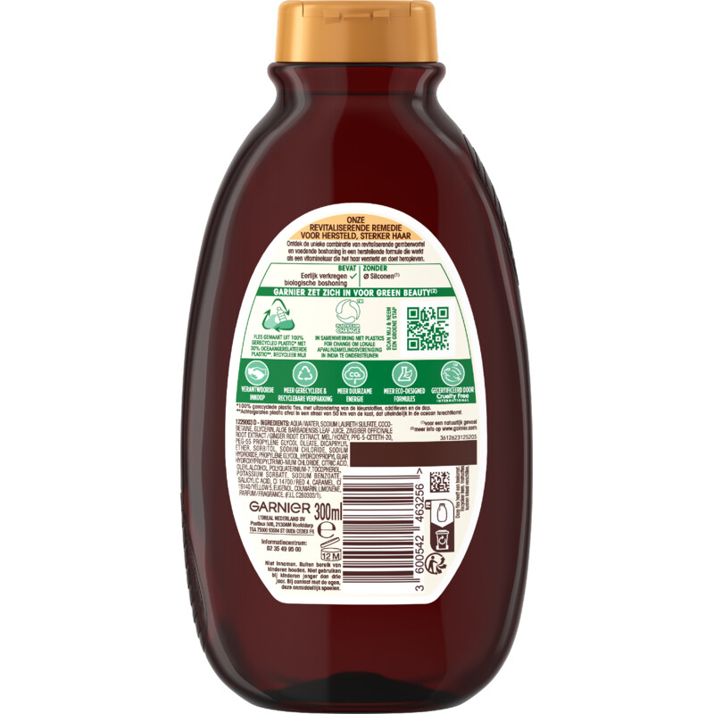 Een afbeelding van Loving Blends Gember boost shampoo
