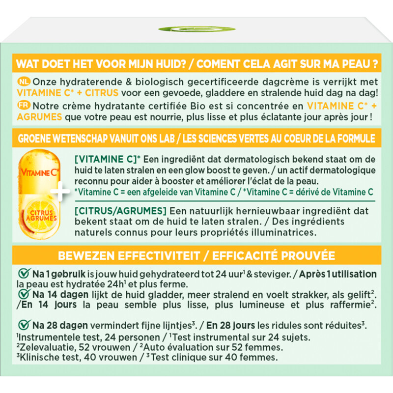 Een afbeelding van Garnier Bio vitamine C dagcrème