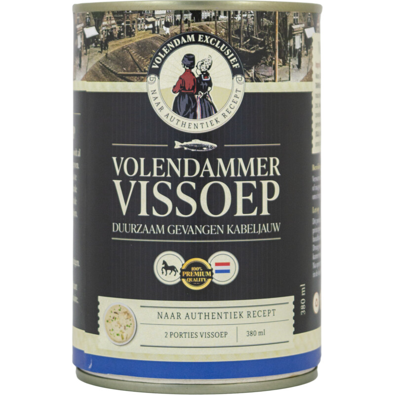 Een afbeelding van Volendam Exclusief Volendammer vissoep