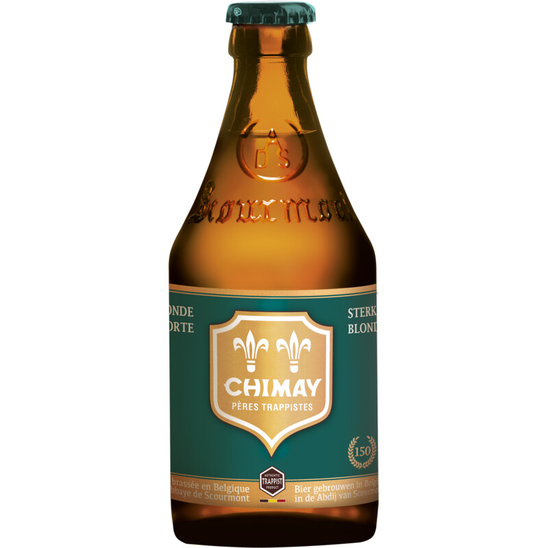 Een afbeelding van Chimay Sterk blond 150 years edition