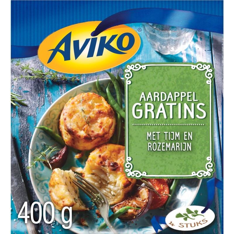 Een afbeelding van Aviko Aardappel gratin met tijm & rozemarijn