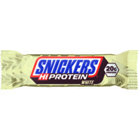 Een afbeelding van Snickers Hi protein white reep