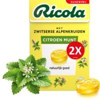 Een afbeelding van Ricola Citroen munt suikervrij 2-pack
