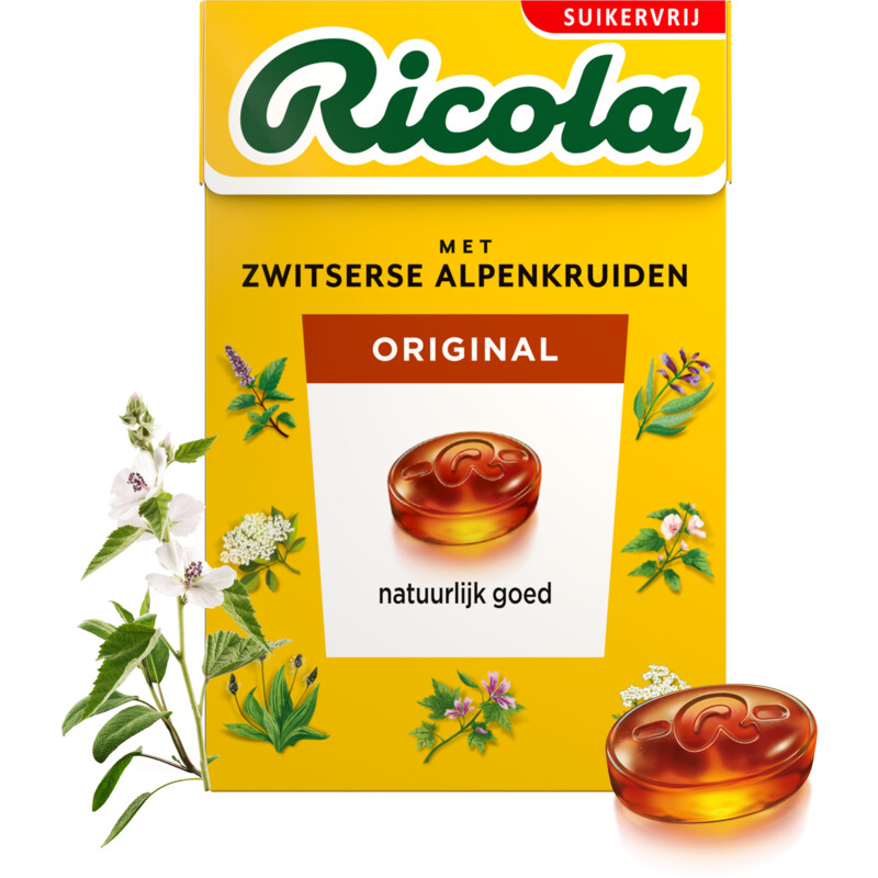 Een afbeelding van Ricola Original suikervrij