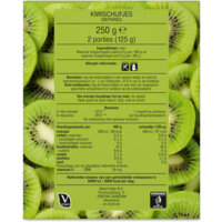Een afbeelding van AH Doosje met kiwi schijfjes