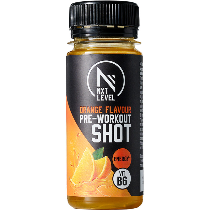 NXT Level Pre-workout shot orange flavour