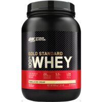 Een afbeelding van Optimum Nutrition Gold standard whey vanilla ice cream