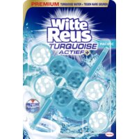Een afbeelding van Witte Reus Toiletblok turquoise actief pacific