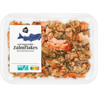 Afbeelding van Warmgerookte zalmflakes met kruidenboter