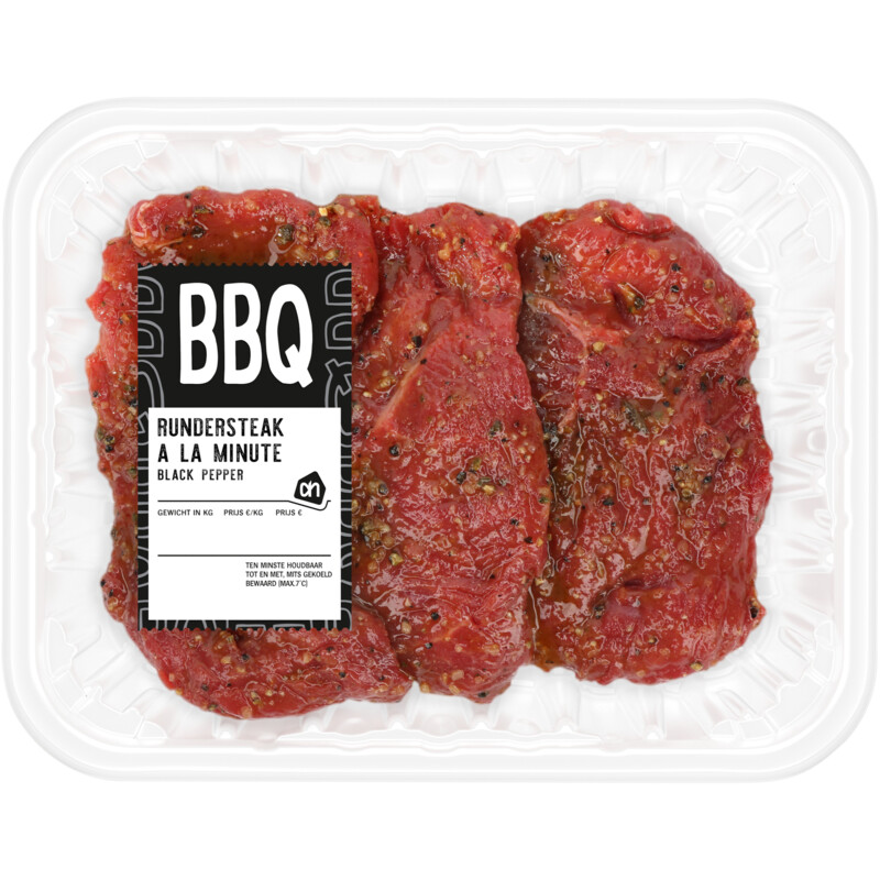 Een afbeelding van AH BBQ rundersteak à la minute black pepper