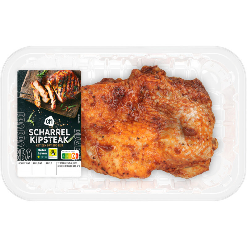 Een afbeelding van AH BBQ scharrel kipsteak