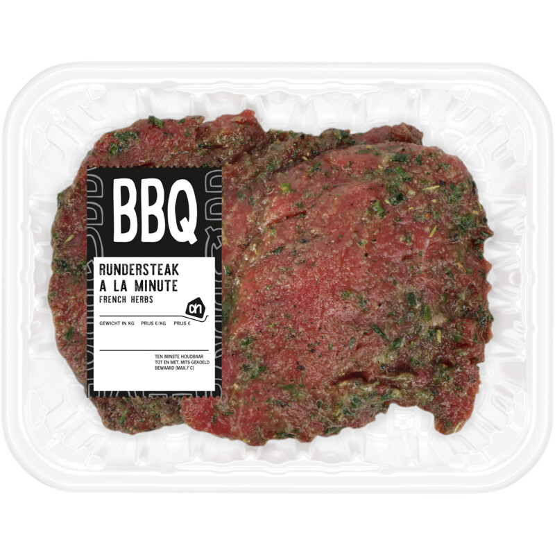 Een afbeelding van AH BBQ rundersteak à la minute French herbs