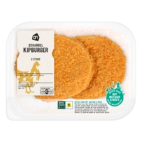 AH Scharrel kipburger gepaneerd 2 stuks