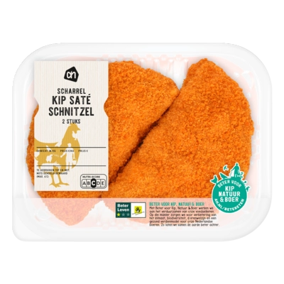 pdp-image-AH Scharrel kip saté schnitzel 2 stuks