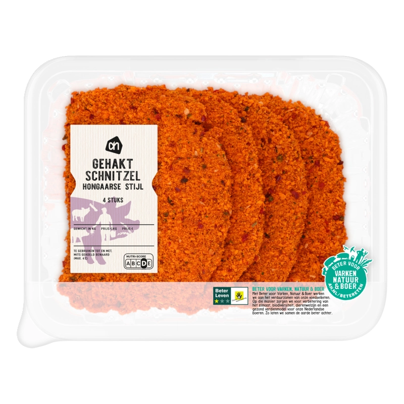 AH Gehaktschnitzel hongaarse stijl