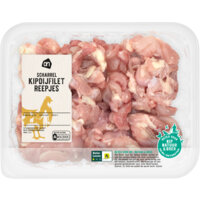 Een afbeelding van AH Scharrel kipdijfilet reepjes