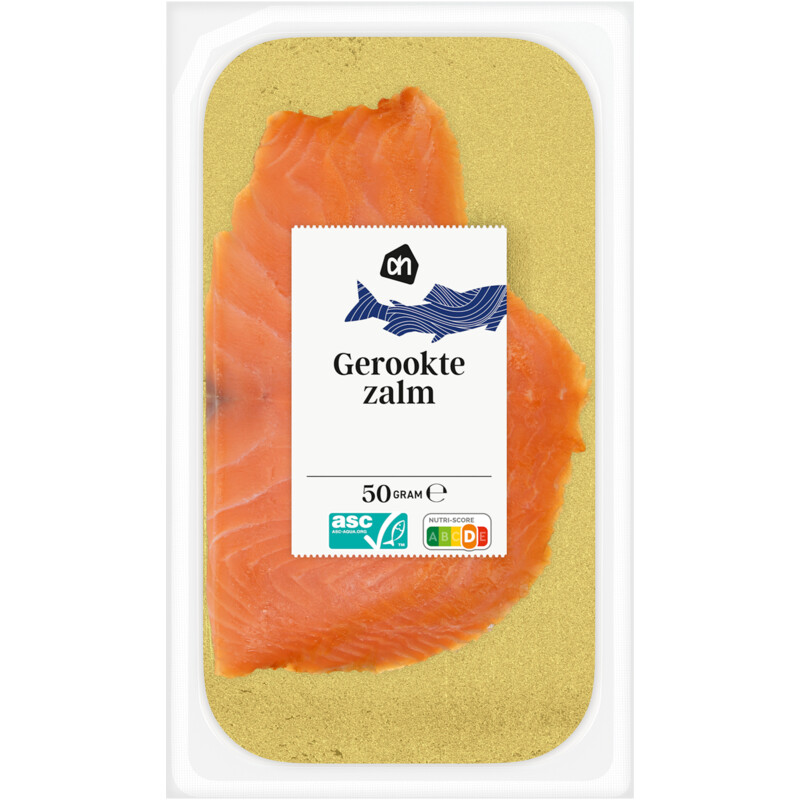 Een afbeelding van AH Gerookte zalm