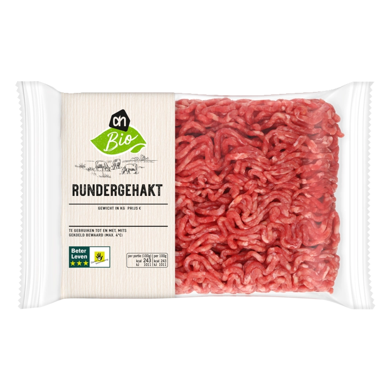 AH Biologisch Rundergehakt 500g