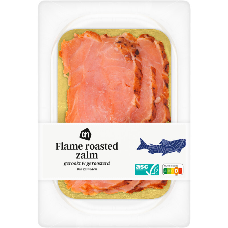 Een afbeelding van AH Flame roasted zalm