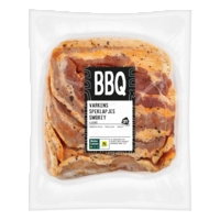 AH BBQ varkenspeklapjes smokey