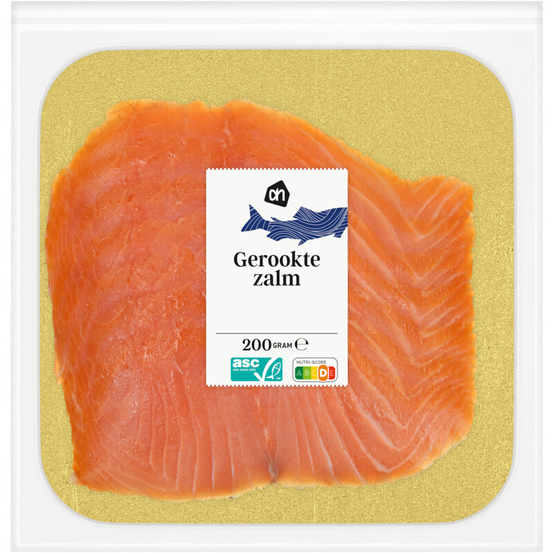 Een afbeelding van AH Gerookte zalm