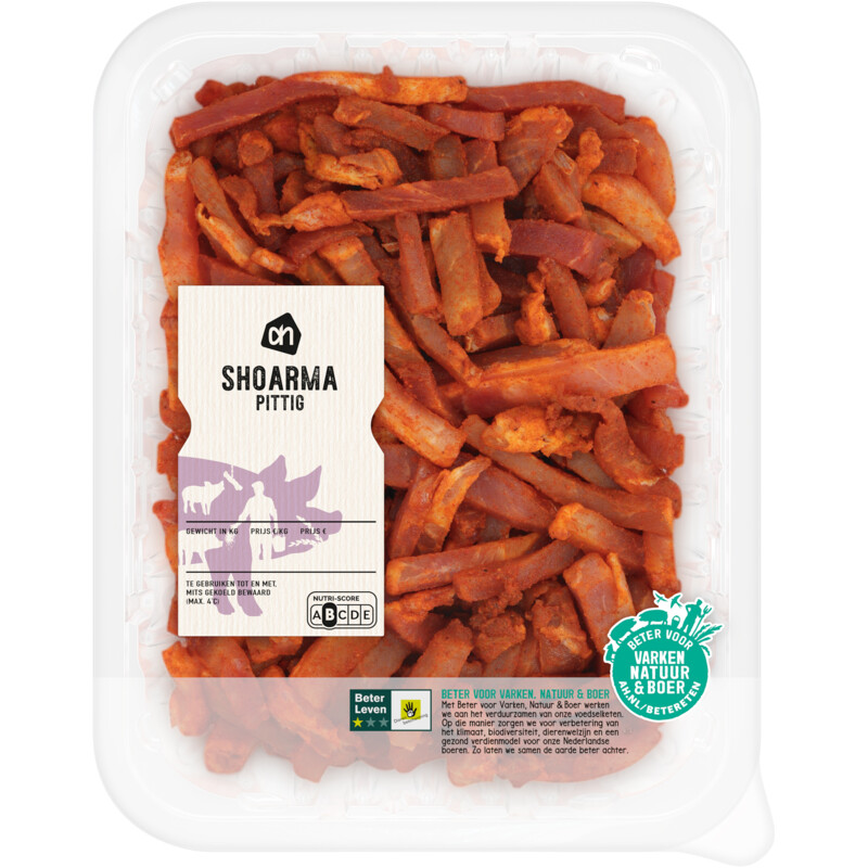 Een afbeelding van AH Shoarma pittig