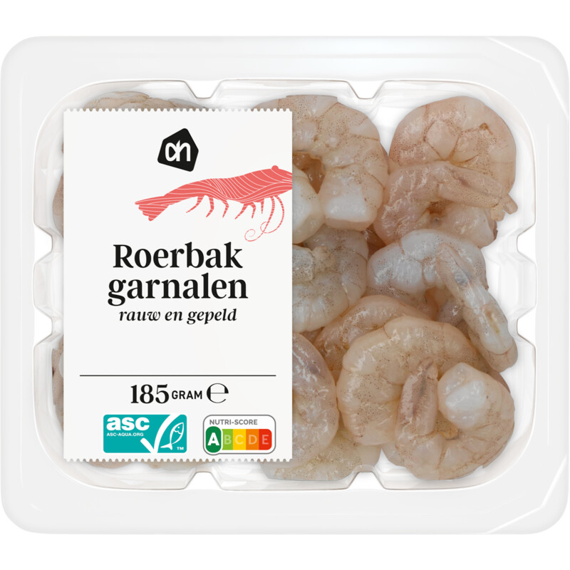 Een afbeelding van AH Roerbakgarnalen naturel