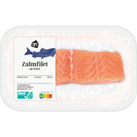 Een afbeelding van AH Zalmfilet op huid