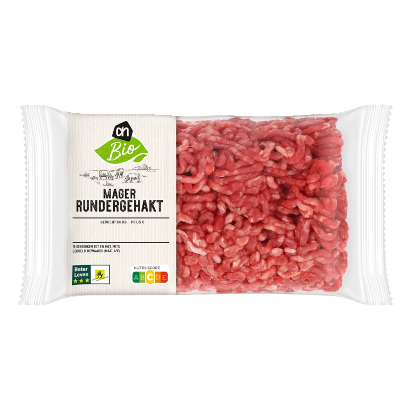 AH Biologisch Mager rundergehakt