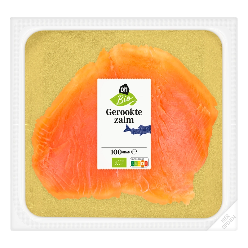 AH Biologisch Gerookte zalm