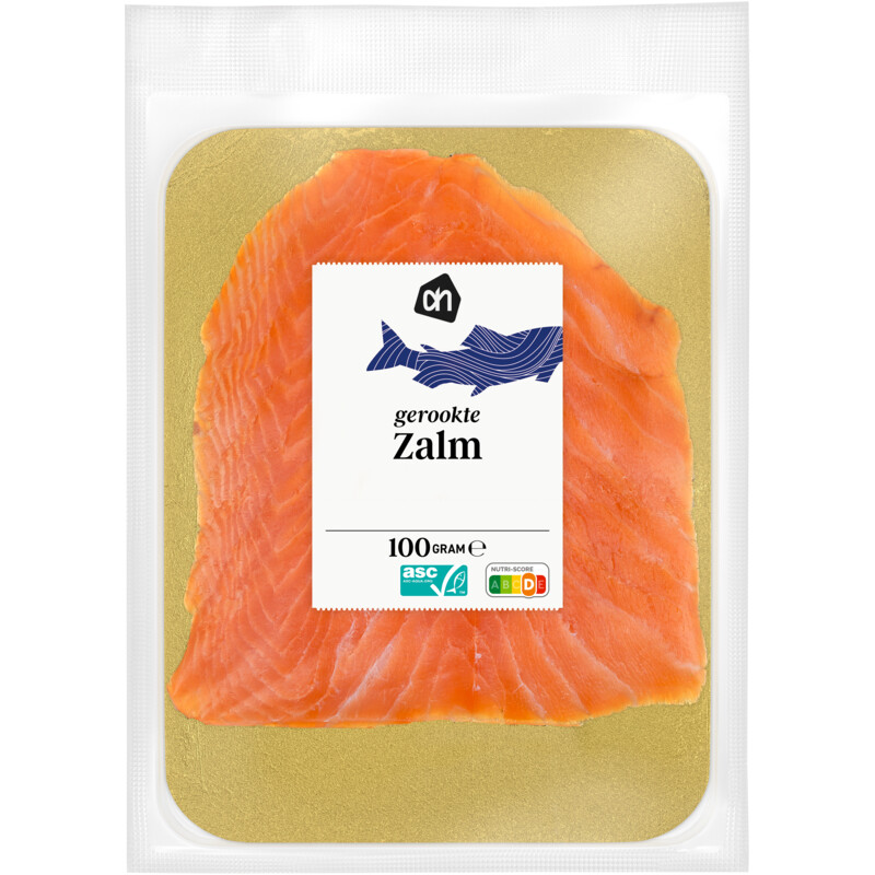 Een afbeelding van AH Gerookte zalm