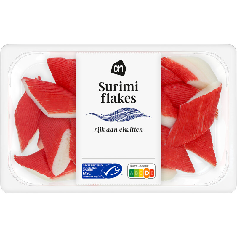 Een afbeelding van AH Surimi flakes