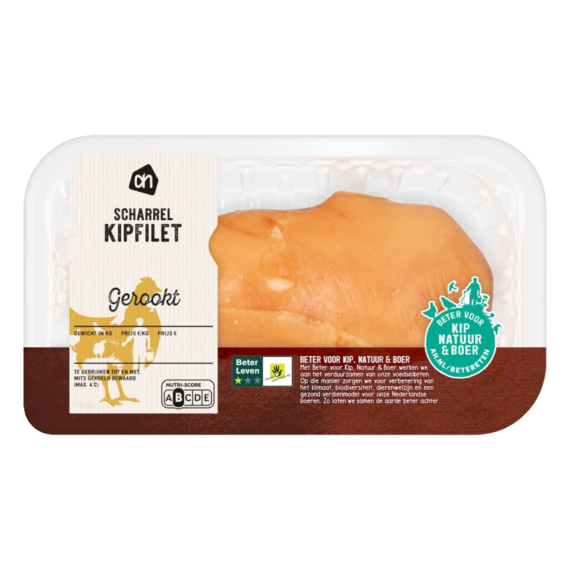 AH Scharrel kipfilet gerookt