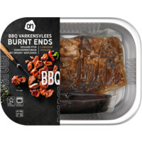 AH BBQ varkensvlees burnt ends