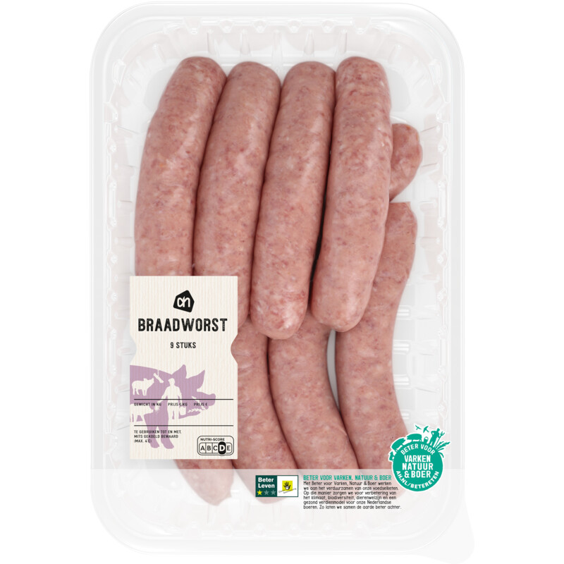 Een afbeelding van AH Varkensbraadworst