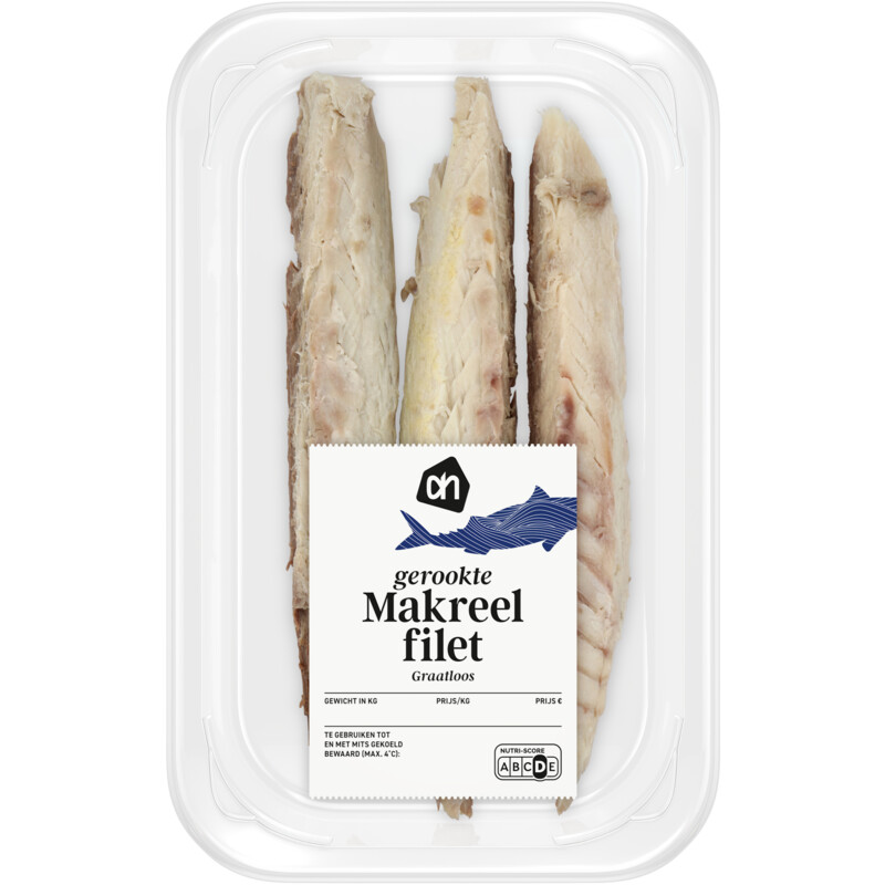 Een afbeelding van AH Gerookte makreelfilet graatloos
