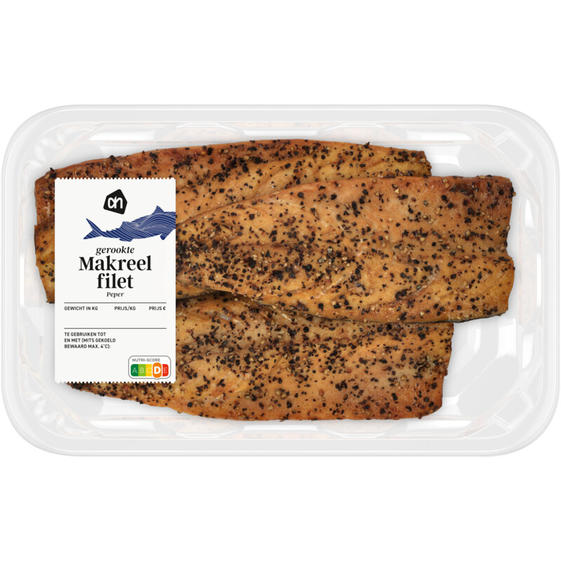 Een afbeelding van AH Gerookte makreel filet peper