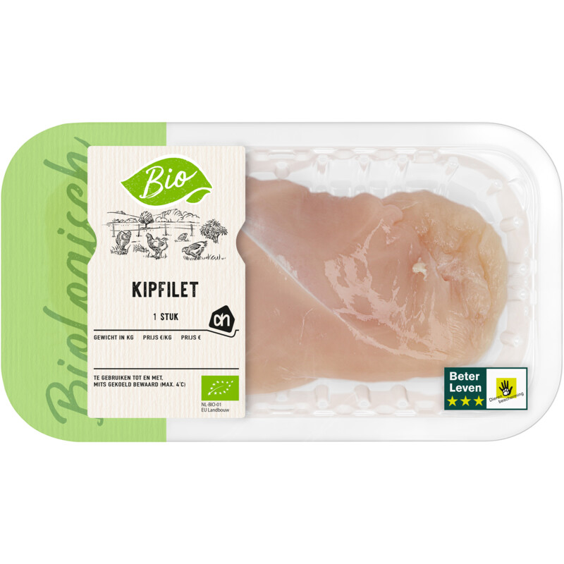 Een afbeelding van AH Biologisch Kipfilet 1 stuk