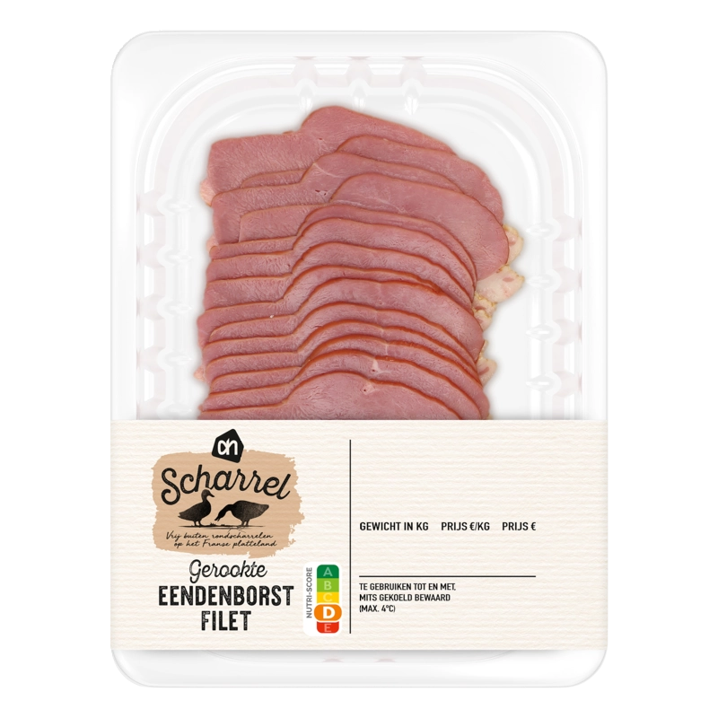 AH Scharrel gerookte eendenborstfilet