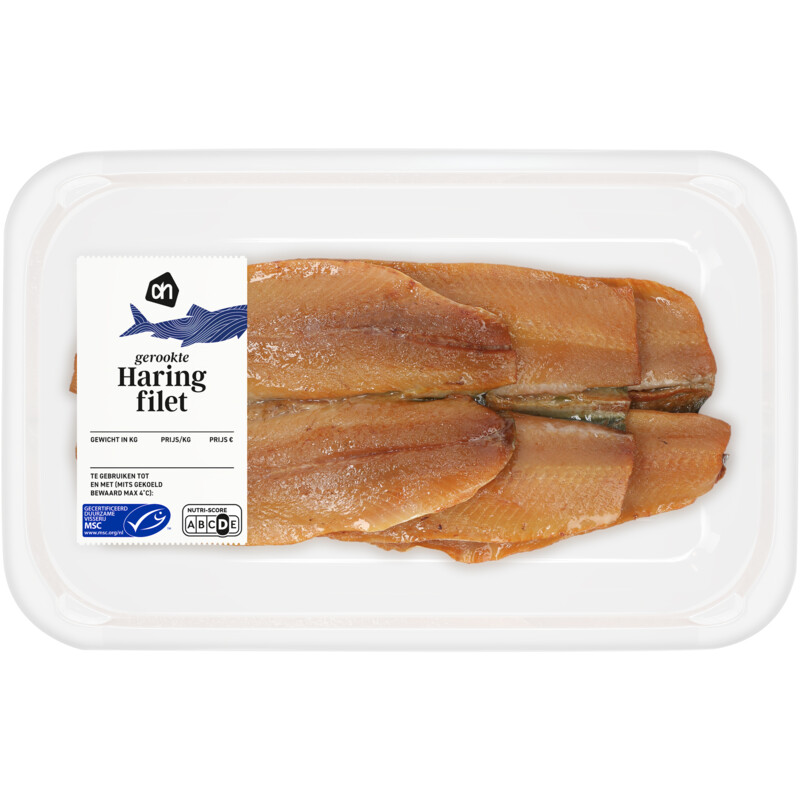 Een afbeelding van AH Gerookte haringfilet