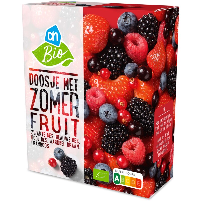 Een afbeelding van AH Biologisch Doosje met zomerfruit