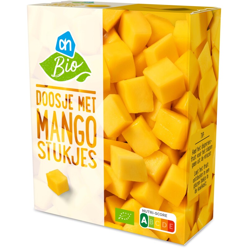 Een afbeelding van AH Biologisch Doosje met mangostukjes