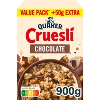 Een afbeelding van Quaker Cruesli chocolate value pack