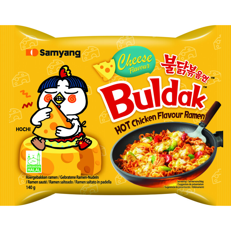 Een afbeelding van Samyang Hot chicken ramen cheese