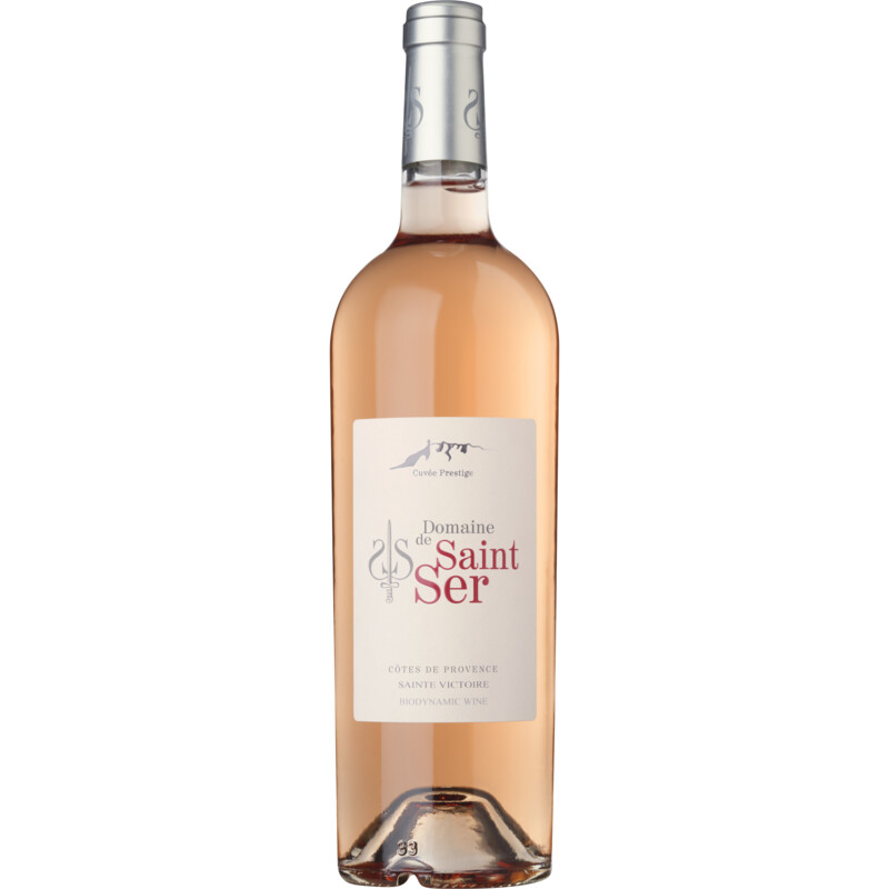 Een afbeelding van Domaine de Saint Ser Rosé biodynamic wine